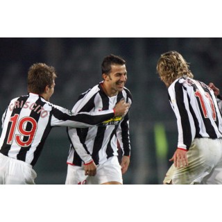 Juventus 2007-2008 Del Piero #10 Homekit Nameset Printing 