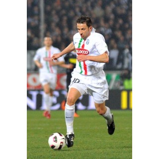 Juventus 2010-2012 Del Piero #10 Awaykit Nameset Printing 