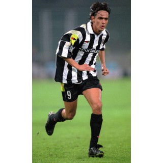 Juventus 2000-2001 Inzaghi #9 Homekit Nameset Printing 
