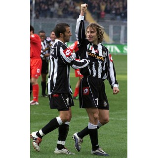 Juventus 2002-2003 Nedved #11 Homekit Nameset Printing 