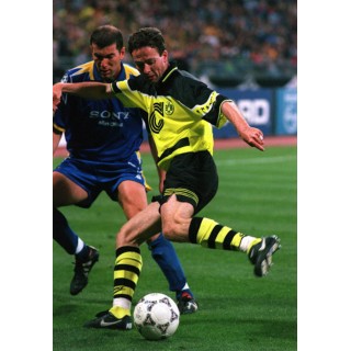 Juventus 1996-1997 Zidane #21 Awaykit Nameset Printing 