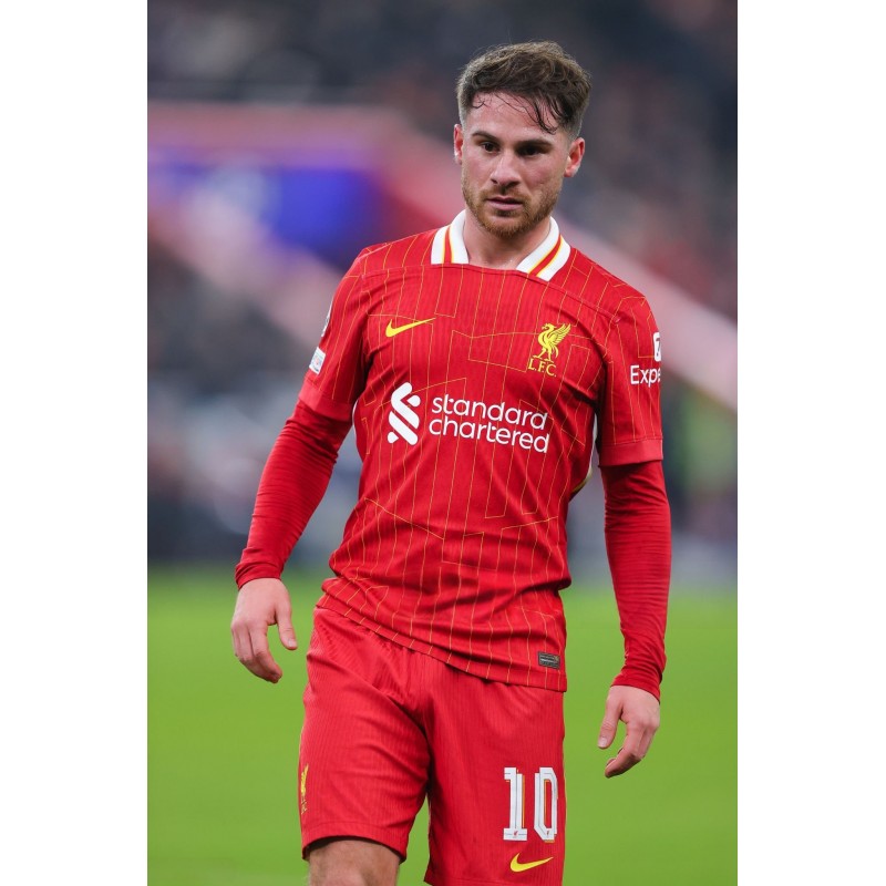 Liverpool 2023-2026 Mac Allister #10 Champions League Homekit Nameset Printing