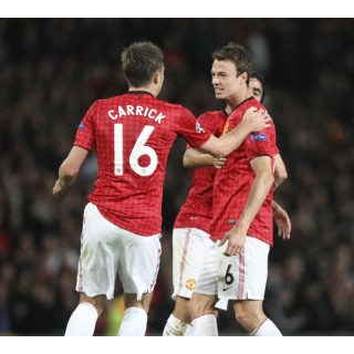 Manchester United 2011-2013 Carrick #16 Champions League 3rd Homekit Nameset Printing 
