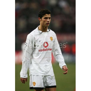 Manchester United 2002-2004 C.Ronaldo #7 Champions League Awaykit Nameset Printing 