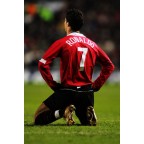 Manchester United 2004-2006 C.Ronaldo #7 Champions League Homekit Nameset Printing 