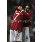 Manchester United 2006-2007 C.Ronaldo #7 Champions League Homekit Nameset Printing 
