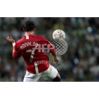 Manchester United 2007-2008 C.Ronaldo #7 Champions League Homekit Nameset Printing 
