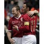 Manchester United 2006-2007 Giggs #11 Champions League Homekit Nameset Printing 