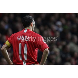 Manchester United 2007-2008 Giggs #11 Champions League Homekit Nameset Printing 