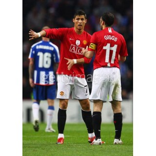 Manchester United 2008-2011 Giggs #11 Champions League Homekit Nameset Printing 
