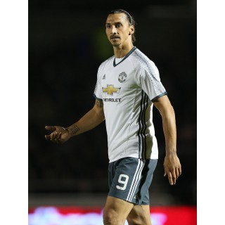 Manchester United 2016-2017 Ibrahimovic #9 Europa League/F.A. Cup 3rd Awaykit Nameset Printing