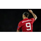 Manchester United 2016-2017 Ibrahimovic #9 Europa League/F.A. Cup Home/Awaykit Nameset Printing