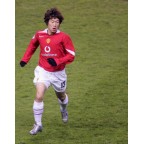 Manchester United 2004-2006 J.S. Park #13 Champions League Homekit Nameset Printing 