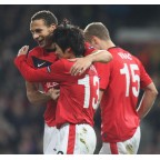 Manchester United 2008-2011 J.S.Park #13 Champions League Homekit Nameset Printing
