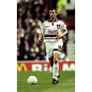 Manchester United 1998-1999 Keane #16 Champions League Awaykit Nameset Printing 
