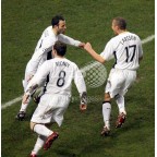 Manchester United 2006-2007 Larsson #17 Champions League Awaykit Nameset Printing 