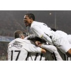 Manchester United 2006-2007 Larsson #17 Champions League Awaykit Nameset Printing 