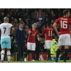 Manchester United 2016-2017 Martial #11 Europa League/F.A. Cup Home/Awaykit Nameset Printing
