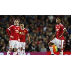Manchester United 2015-2016 Martial #9 Europa League/F.A. Cup Homekit Nameset Printing