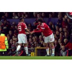 Manchester United 2015-2016 Martial #9 Europa League/F.A. Cup Homekit Nameset Printing
