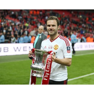 Manchester United 2015-2016 Mata #8 Europa League/F.A. Cup Awaykit Nameset Printing