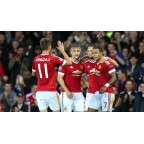 Manchester United 2015-2017 Memphis #7 Europa League/F.A. Cup Home/Awaykit Nameset Printing