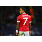 Manchester United 2015-2017 Memphis #7 Europa League/F.A. Cup Home/Awaykit Nameset Printing