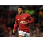 Manchester United 2015-2017 Memphis #7 Europa League/F.A. Cup Home/Awaykit Nameset Printing