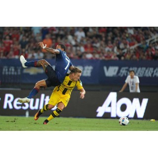 Manchester United 2015-2017 Memphis #7 Europa League/F.A. Cup Home/Awaykit Nameset Printing