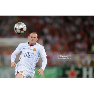 Manchester United 2008-2009 Rooney #10 Champions League Awaykit Nameset Printing