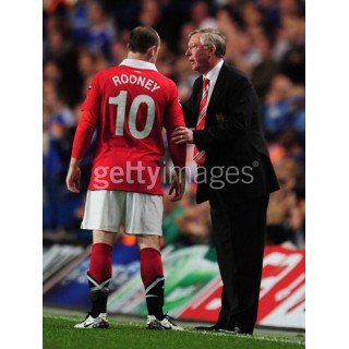 Manchester United 2008-2011 Rooney #10 Champions League Homekit Nameset Printing 