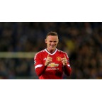 Manchester United 2015-2017 Rooney #10 Europa League/F.A. Cup Home/Awaykit Nameset Printing