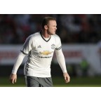 Manchester United 2016-2017 Rooney #10 Europa League/F.A. Cup 3rd Awaykit Nameset Printing