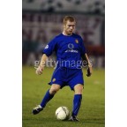 Manchester United 2002-2003 Scholes #18 Champions League 3rd Awaykit Nameset Printing 