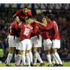 Manchester United 2002-2004 Scholes #18 Champions League Homekit Nameset Printing 