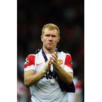Manchester United 2010-2011 Scholes #18 Champions League Awaykit Nameset Printing