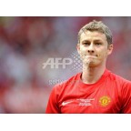 Manchester United Testimonial Solskjaer #20 Champions League Homekit Nameset Printing 