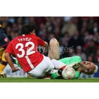 Manchester United 2008-2009 Tevez #32 Champions League Homekit Nameset Printing 