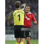 Manchester United 2010-2011 Van Der Sar #1 Champions League Awaykit Nameset Printing