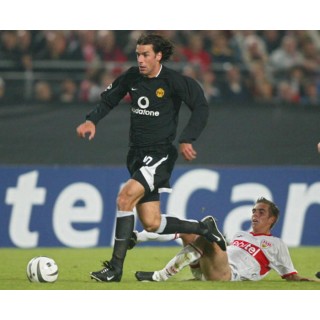 Manchester United 2003-2004 v.Nistelrooy #10 Champions League Awaykit Nameset Printing 