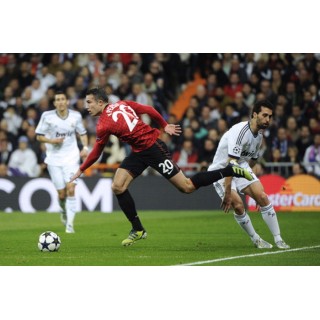 Manchester United 2011-2013 v. Persie #20 Champions League Homekit Nameset Printing 