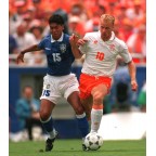 Netherlands 1994 Bergkamp #10 World Cup Awaykit Nameset Printing 