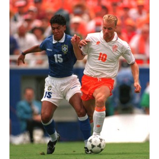 Netherlands 1994 Bergkamp #10 World Cup Awaykit Nameset Printing 