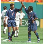 Netherland 1998 Kluivert #9 World Cup Awaykit Nameset Printing
