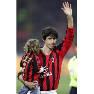 Italian League AC Milan Albertini friendly football match Soccer Patch / Badge