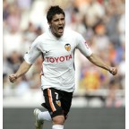 Spanish La Liga 2005-2009 Canal 9 Camiseta de Fútbol - Valencia Home Patch / Badge