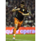 Spanish La Liga 2005-2009 Canal 9 Camiseta de Fútbol - Valencia Away Sleeve Soccer Patch / Badge