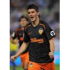 Spanish La Liga 2005-2009 Canal 9 Camiseta de Fútbol - Valencia Away Sleeve Soccer Patch / Badge