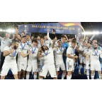FIFA Club World Cup 2018 + Living Football Sleeve Soccer Patch / Badge