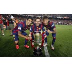 Spanish COPA DEL REY (King's Cup) 2015 Final Barcelona Patch & Match Details  
